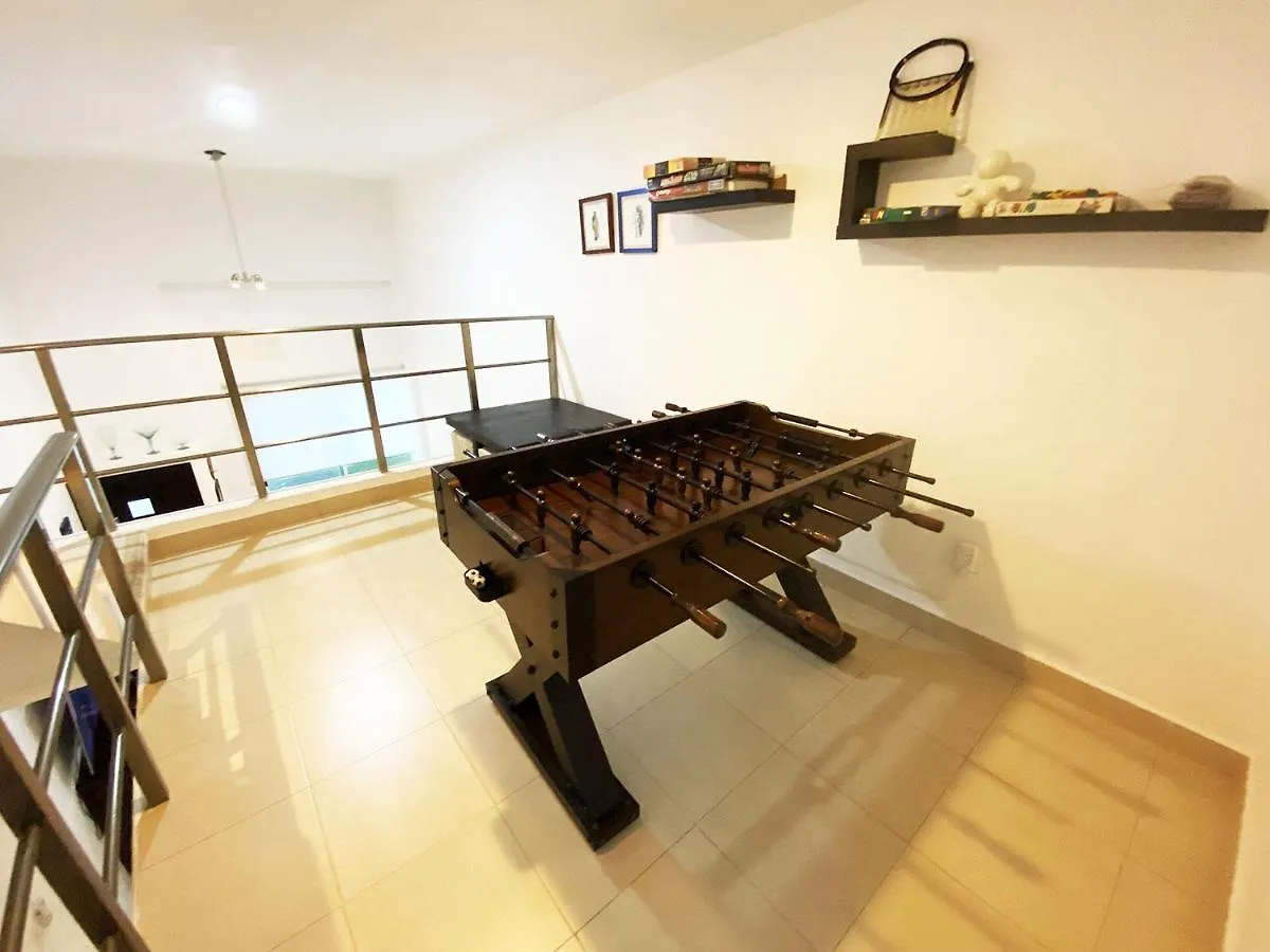 Вилла Geek-Chic Townhouse Плая-дель-Кармен Дом отдыха